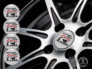 Wheel sticker Racing Finish Premium Badges for Vehicles